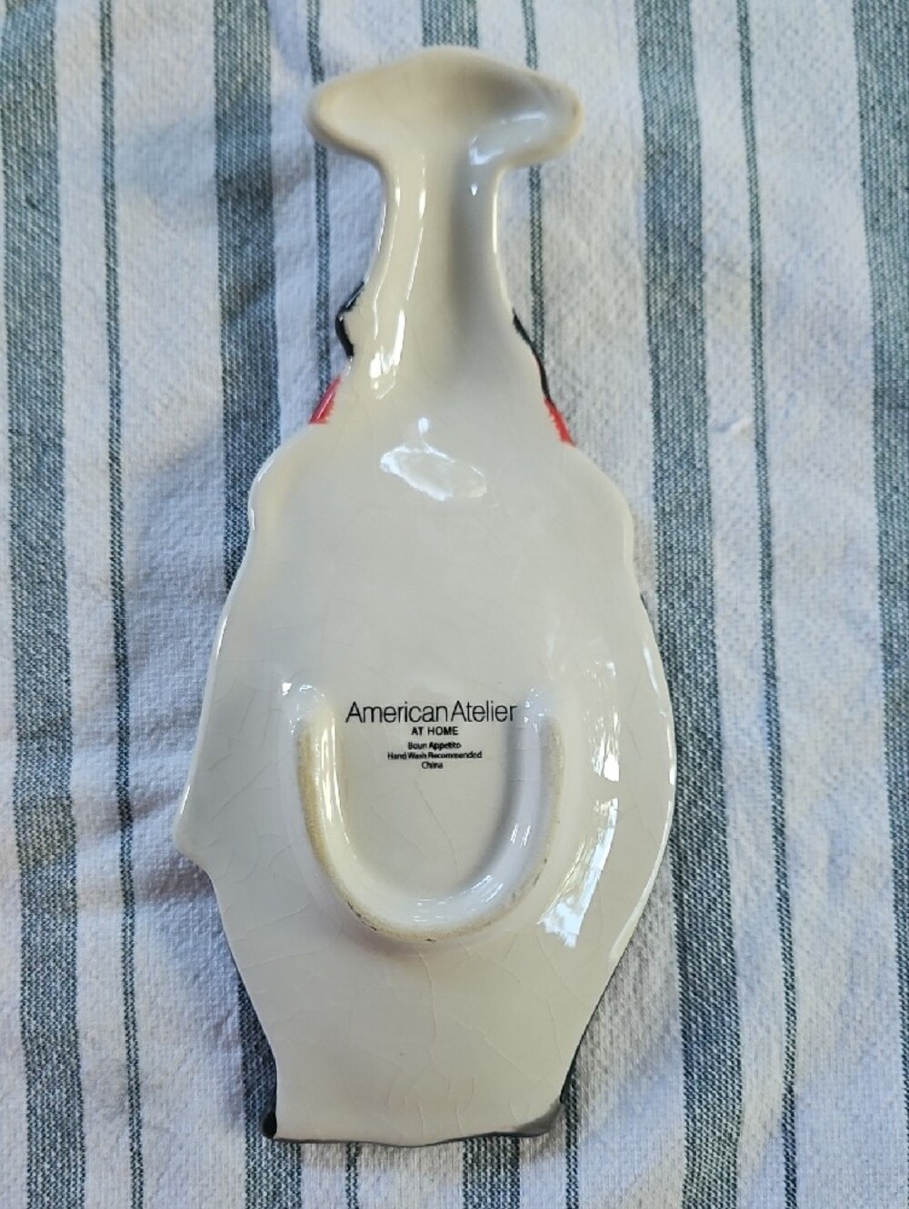 American Atelier Buon Appetito Chef Spoon Rest 9" - Picture 3 of 6